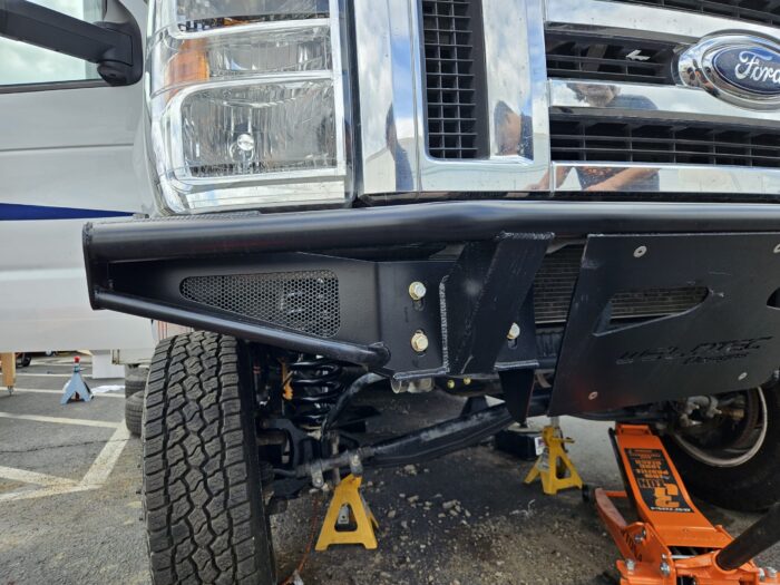 2013 Ford E-Series E-250 E-450 WTD Weldtec Pre-Runner Front Bumper Front Bumper - Pre-Runner - By Weldec for a 1992-2024 Ford Econoline - Image 17