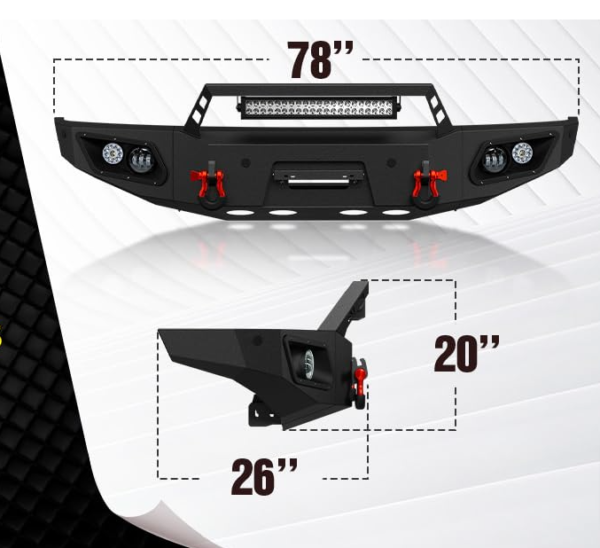 2011-2016 Ford Super Duty Front Bumper F150 | F250 | F350 - Image 7