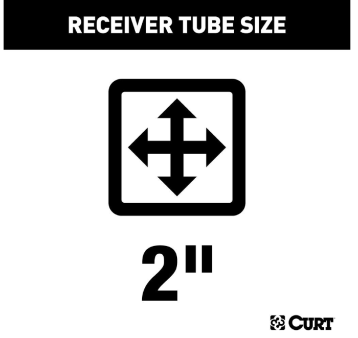 Ford E-Series E-150, E-250, E-350 Superduty Class 4 Curt Trailer Hitch - Image 6