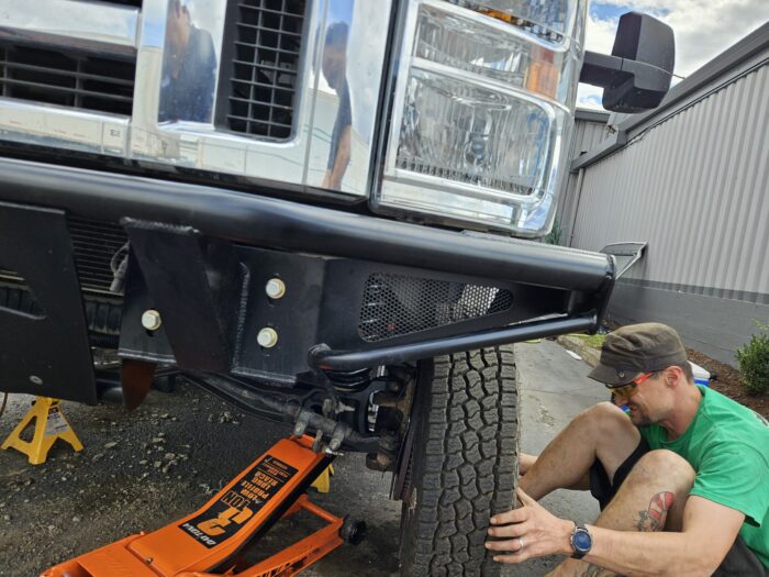 Ford E-Series E-250 E-450 1992-2007 2008-2024 WTD Weldtec Pre-Runner Front Bumper Front Bumper - Pre-Runner - By Weldec for a 1992-2024 Ford Econoline - Image 14