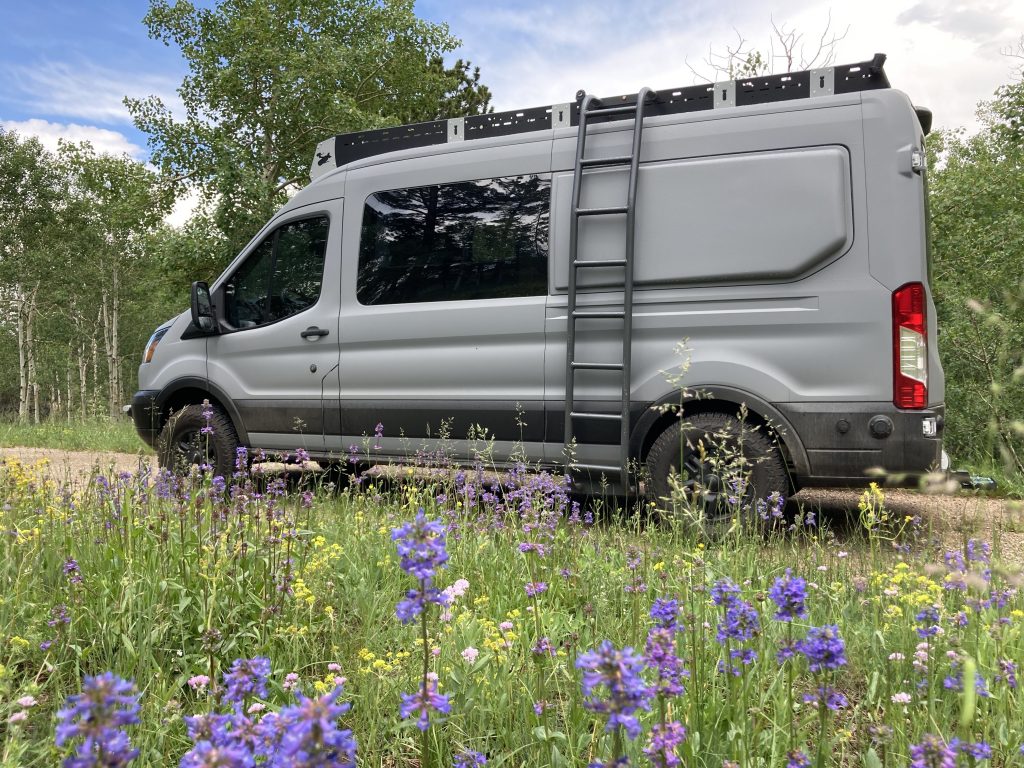 Ford Transit Van Aluminum roof rack for High Roof or Medium Roof Free