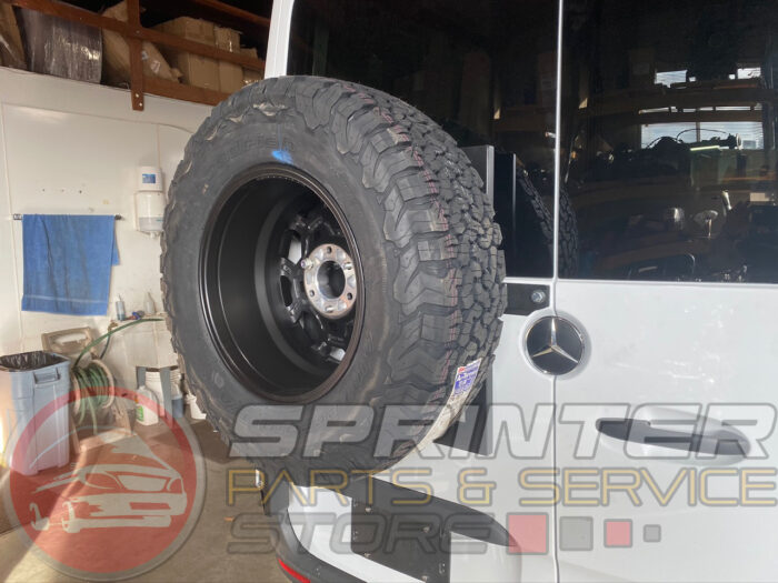 Rear Tire Carrier / Spare Wheel Carrier Mount for 1980-1991 | 1992-2013 Ford Econoline Van - Image 9