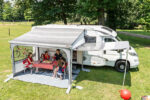 Ford Econoline awning privacy room - Image 9
