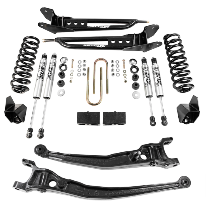 Ford Econoline Van E-450 U-Bolts & Hardware for Suspension Upgrades / for Lift Blocks & Lift Kits Ford Econoline 5’’ Suspension Lift Kit