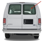 Ford Econoline Rear Passenger Side Window (1992+) – Hinged Door | Right Side - Image 2