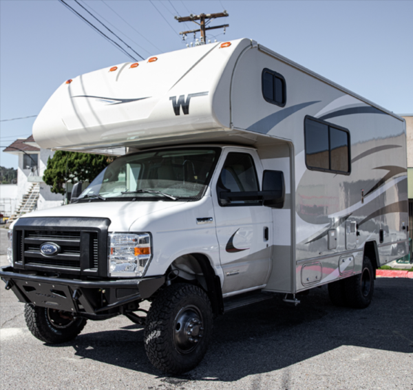 Ford Econoline Class C | RV Motorhome 6 inch suspension lift kit