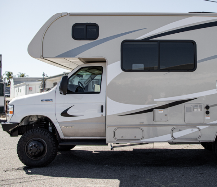 Ford Econoline Class C | RV Motorhome 6 inch suspension lift kit Ford Econoline Class C | RV Motorhome 6 inch suspension lift kit