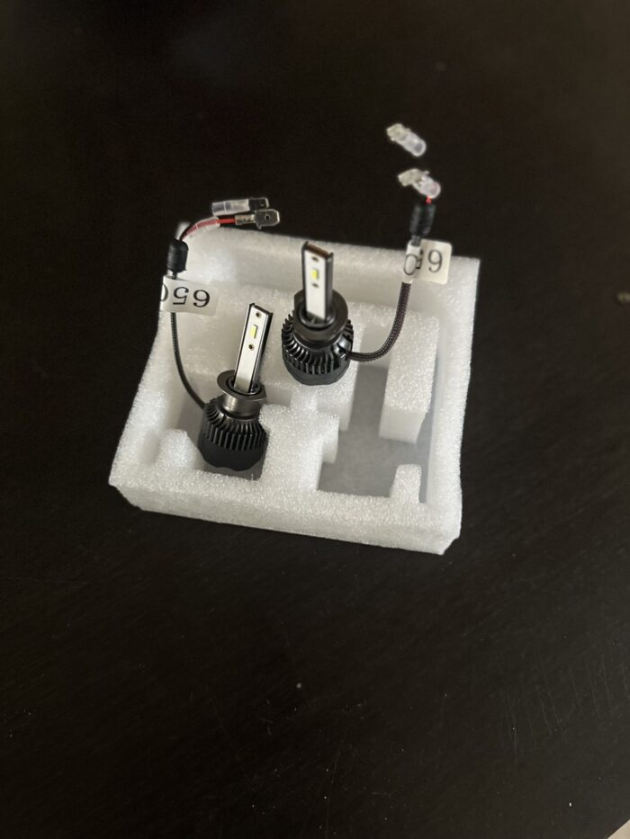 Ford Econoline Duel Beam  Headlights LED Headlight Bulb Kit | High Beam/ Low Beam Double Filament for Ford Econoline Vans - Image 1