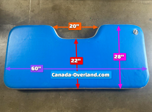 Ford E-Series airbed measurements