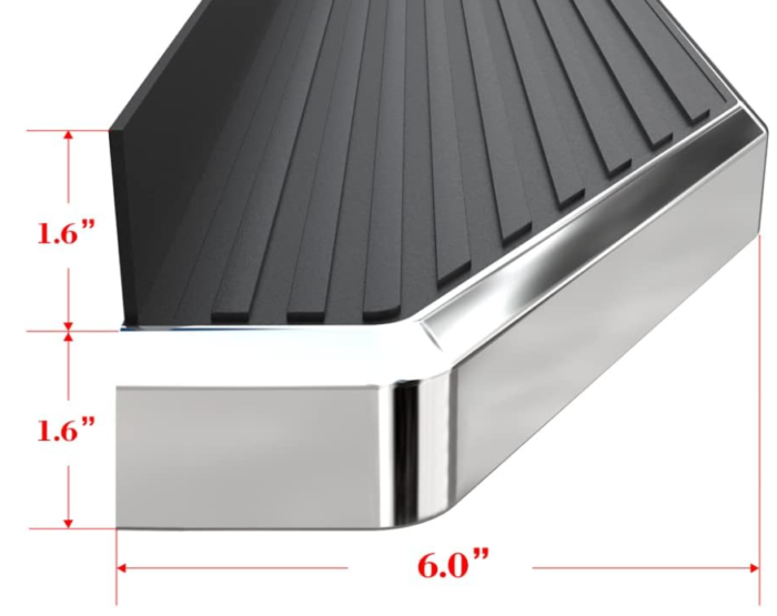 2009 Ford E-Series E-150 E-250 E-350 E-450 Van Aluminum Running Boards 1999-2014 Aluminum Running Boards - Image 6