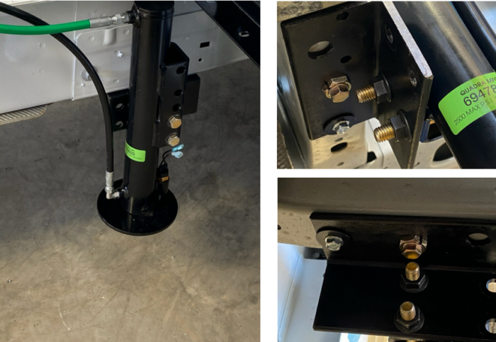 Ford Econoline E-350 Leveling System – Bolt-On Bigfoot Hydraulic Kit - Image 3