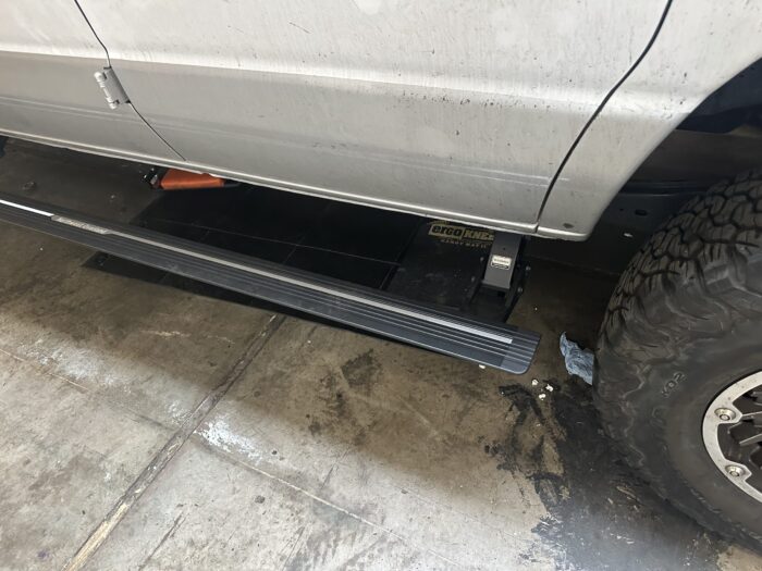 2022 Ford E-Series E-150 E-250 E-350 E-450 Van Electric NWO PowerStepz Powered Retractable Running Boards Ford Econoline Electric running boards