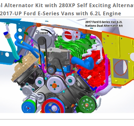 Ford Econoline Duel alternator