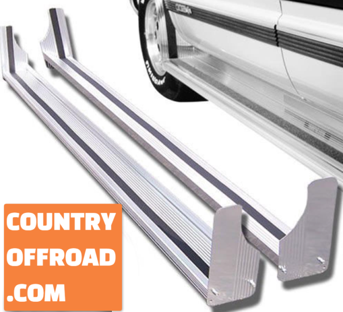 2015 Ford E-Series E-150 E-250 E-350 Van Commercial Aluminum Running Boards Ford Econoline Commercial Running Boards - Image 1