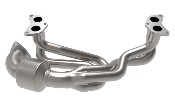 Subaru Outback / Legacy Twisted Steel 304 Stainless Steel Header w/ Cat for 2013-2019 - Image 5