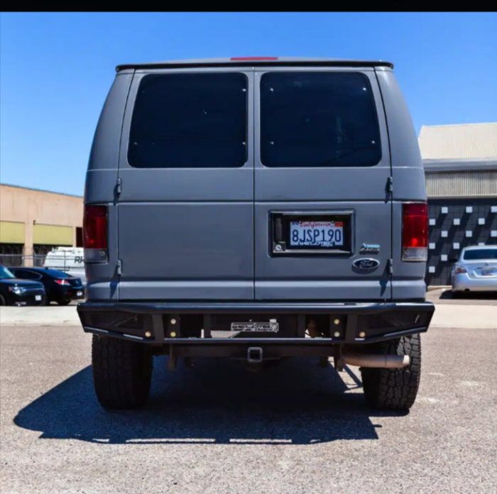 2003+ Ford Econoline Rear Bumper 2003+ GMC Savana Rear Bumper Baja - Image 3