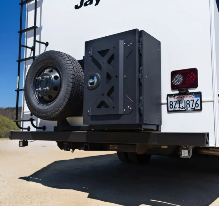 Ford Econoline Rear Storage Box – Lightweight Exterior Aluminum Cabinet (30x15x24) - Image 7