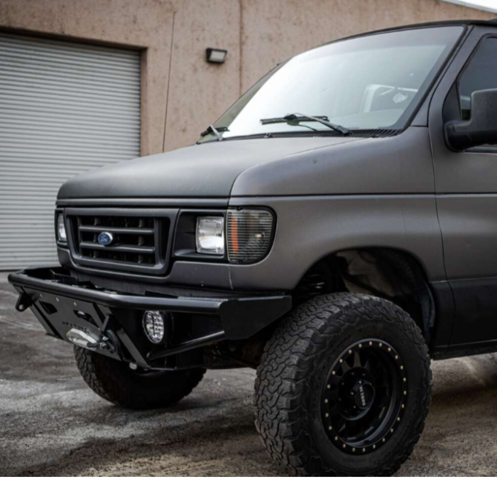 2008+ Ford Econoline Tube Winch Bumper - Image 4