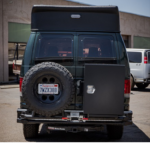 1996+ GMC Savana Dual Swing Rear Bumper with Exterior Storage & Tire Mount - Image 10