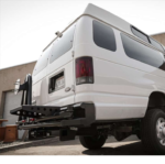 1996+ GMC Savana Dual Swing Rear Bumper with Exterior Storage & Tire Mount - Image 11