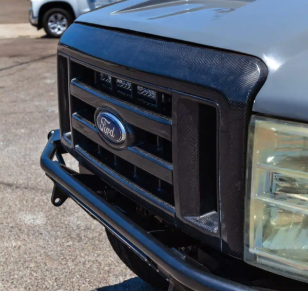 Ford E-Series Carbon Fiber Grill - Image 2