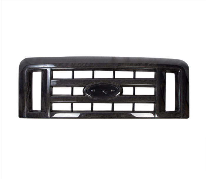 2008+ Ford Econoline carbon fiber grill - Image 1