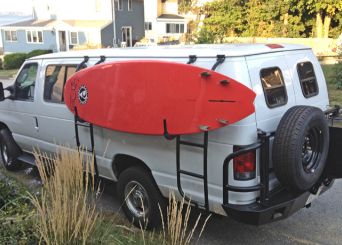1992+ Ford Econoline side ladder hooks This is an image of the product for sale