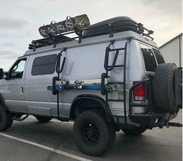 Surf-Board-Pole-for-Ford-E-Series-Van-1992- (2) This is an image of the product for sale and how it is utilized