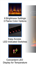 van conversion fireplace