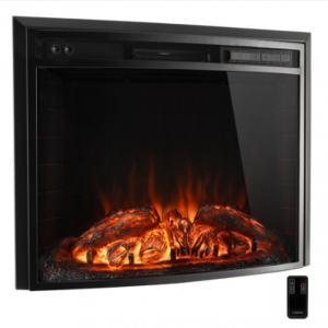 Electric Fireplace Insert for RV Interior Warmth