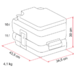 This is an image of the product for sale. The image is a diagram that shows the product's features and how they work together.