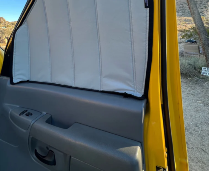 Ford-econoline-window-shades-eseries-Front-Door-Shades-Set This is an image of the product for sale