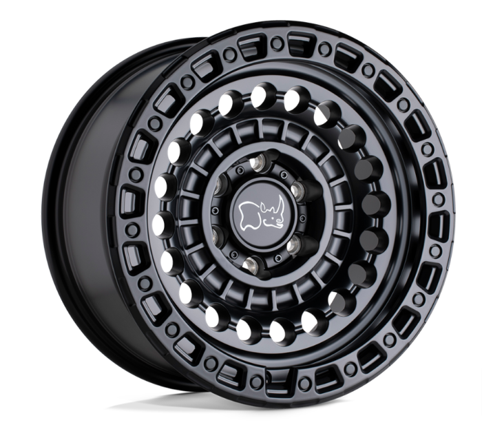 Ford E-Series Van E150 E250 E350 Black Rhino Sentinel Matte Black Ford Econoline off roading rims