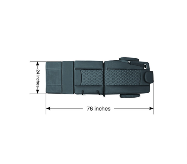 Ford Econoline 2 person folding seat bed