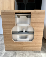 Ford E-Series bamboo toilet cabinet
