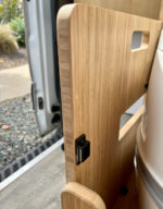 Ford E-Series bamboo toilet cabinet