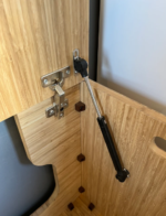 Spacious Ford van toilet cabinet