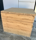 Ford E-Series easy-move toilet cabinet