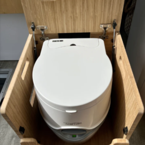 Ford E-Series bamboo toilet cabinet