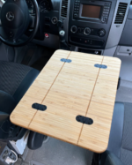 Chevy Express Table Slim Folding Bamboo Lagun Table 1/2" Thick For Camper Vans and RVs
