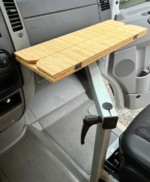 Chevy Express Table Slim Folding Bamboo Lagun Table 1/2" Thick For Camper Vans and RVs