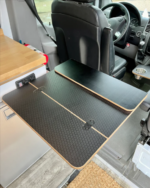 Chevy Express Table Folding Black Hex Lagun Table 1/2" Thick For Camper Vans and RVs