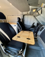 GMC Savana Table Slim Folding Bamboo Lagun Table 1/2" Thick For Camper Vans and RVs