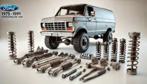 Ford Econoline 5" suspension lift kit