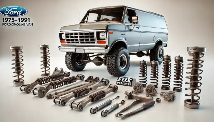 1986 1987 1988 1989 1990 1991 Ford Econoline E250 E350 E450 5″ Suspension Lift Kit Ford Econoline 5" suspension lift kit