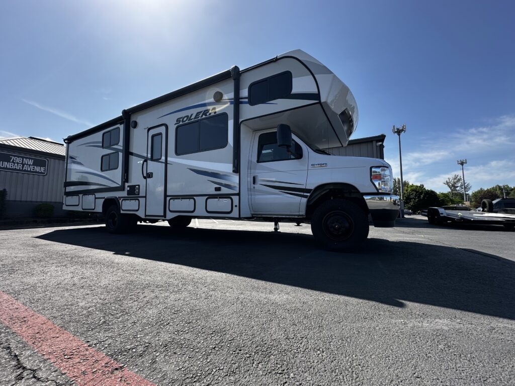 Ford Econoline Weldtec lift kit suspension system RV lift